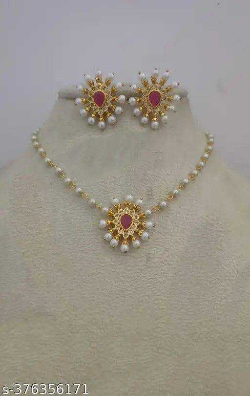 Ynf Brass Womens Jewellery Wholesale Necklaces Set Manufacturer