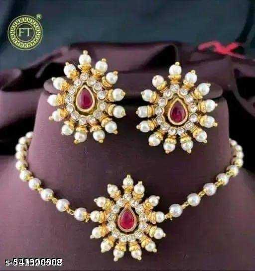 Ynf Brass Womens Jewellery Wholesale Necklaces Set Manufacturer