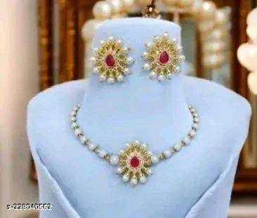 Ynf Brass Womens Jewellery Wholesale Necklaces Set Manufacturer