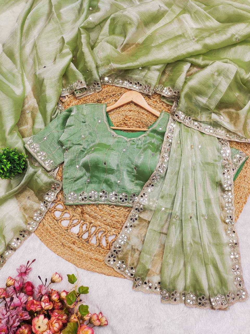 Ynf Burberry Silk KESH490 1313 Sarees Wholesale Party Wear Sarees Fancy Sarees Cutwork Saree Manufacturer