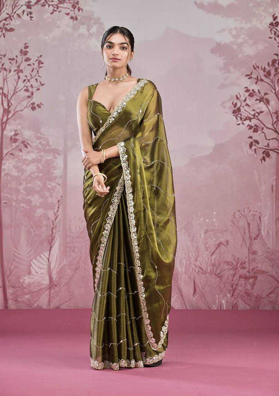 Ynf Burberry Silk KESH490 1313 Sarees Wholesale Party Wear Sarees Fancy Sarees Cutwork Saree Manufacturer