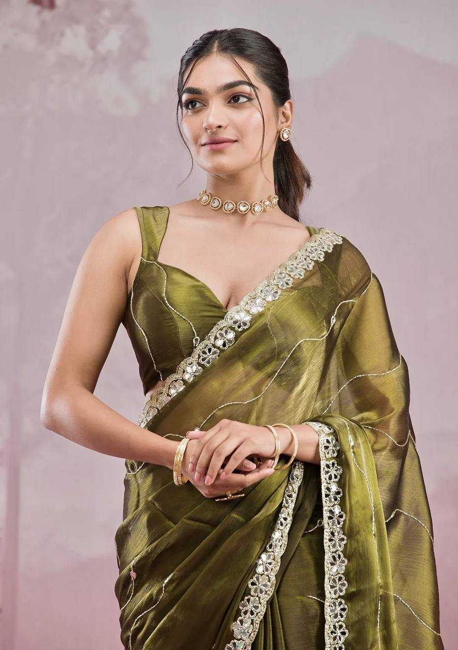 Ynf Burberry Silk KESH490 1313 Sarees Wholesale Party Wear Sarees Fancy Sarees Cutwork Saree Manufacturer