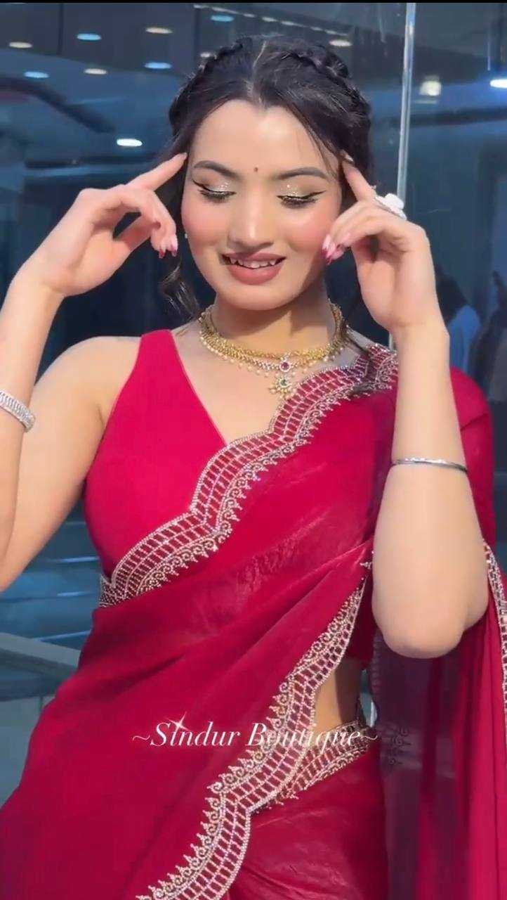 Ynf Burberry Silk KESH556 313 Sarees Wedding Collections Festive Collections Wholesale Swarovski Sarees Silk Sarees Sarees With Blouse Manufacturer