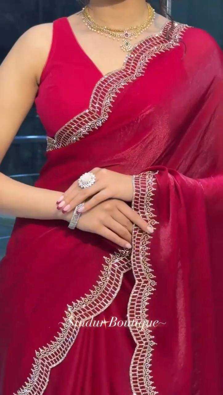 Ynf Burberry Silk KESH556 313 Sarees Wedding Collections Festive Collections Wholesale Swarovski Sarees Silk Sarees Sarees With Blouse Manufacturer