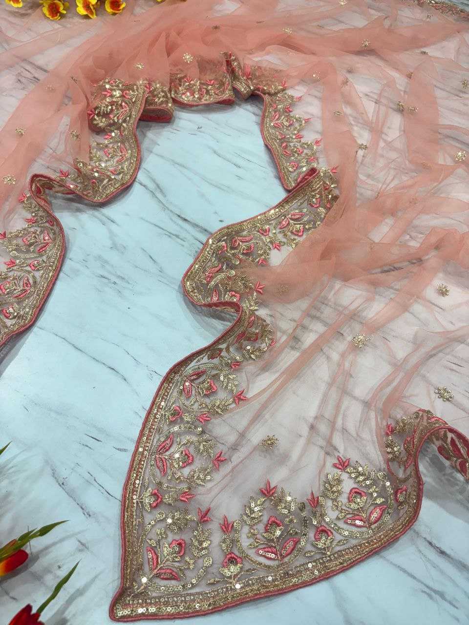 Ynf Butterfly Net KESH508 85 Sarees Wedding Collections Festive Collections Wholesale Net Sarees Embroidered Sarees Sequins Work Saree Manufacturer