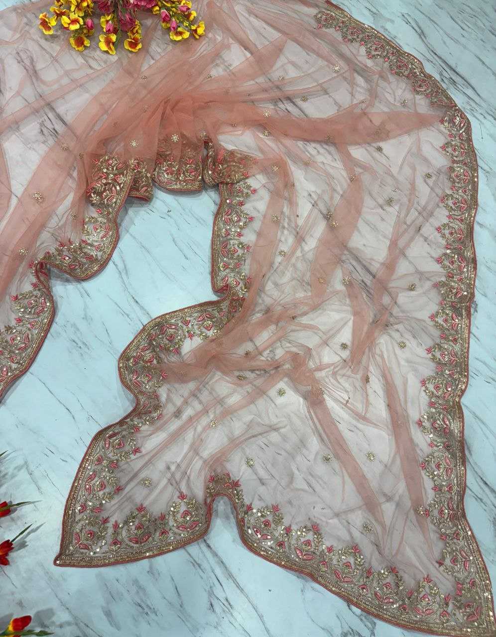 Ynf Butterfly Net KESH508 85 Sarees Wedding Collections Festive Collections Wholesale Net Sarees Embroidered Sarees Sequins Work Saree Manufacturer