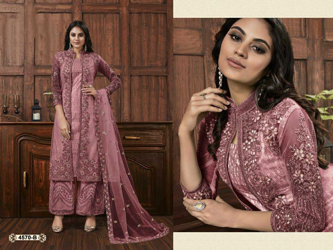 Ynf Butterfly Net RIN131 4570 Kurti Wholesale Kurti Bottom With Dupatta Manufacturer