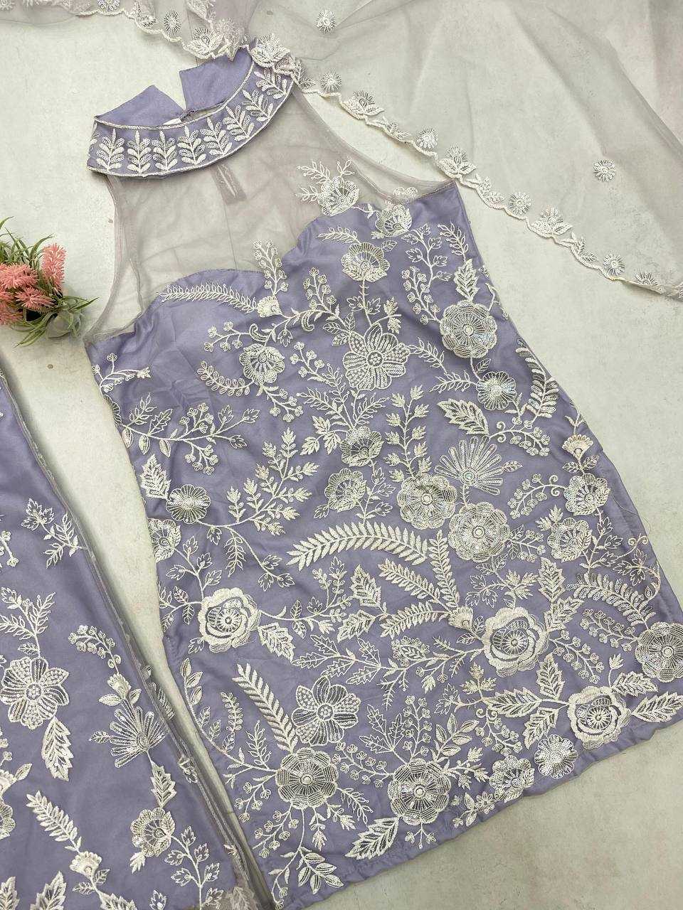 Ynf Butterfly Net RIN141 1945 Suits & Dresses Wholesale Sharara Salwar Suits Embroidery Suits Party wear suits Manufacturer