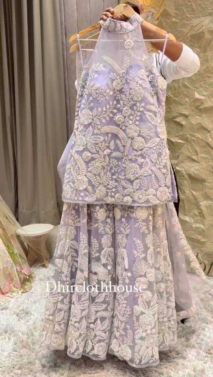 Ynf Butterfly Net RIN141 1945 Suits & Dresses Wholesale Sharara Salwar Suits Embroidery Suits Party wear suits Manufacturer