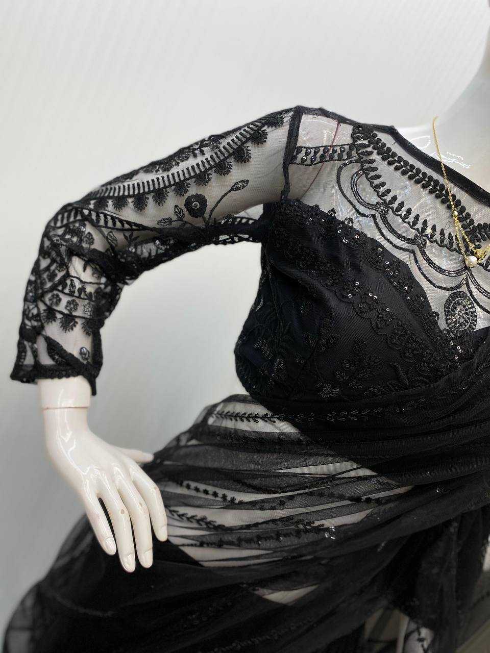 Ynf Butterfly Net RIN141 1963 Sarees Western Wears Festive Collections Wholesale Lehenga Sarees Net Sarees Embroidered Sarees Manufacturer