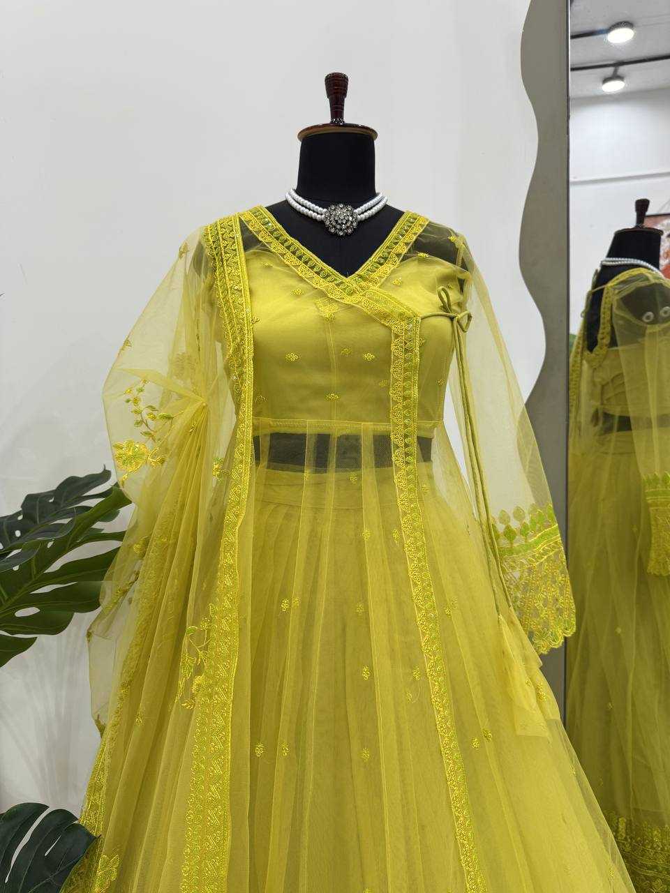Ynf Butterfly Net RIN162 5895 Suits & Dresses Western Wears Wedding Collections Wholesale Indo Western Dresses Net Suit Party Wear Dresses Manufacturer