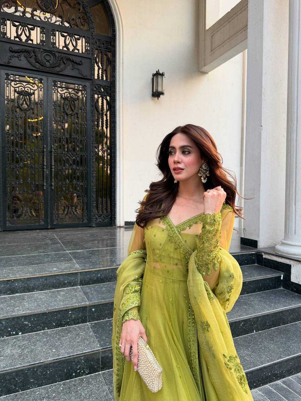 Ynf Butterfly Net RIN197 4824 5895 Suits & Dresses Wholesale Party wear suits Bridal Suits Designer Suits Manufacturer