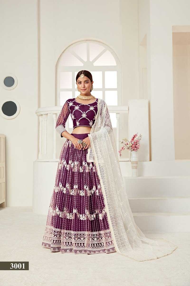 Ynf Butterfly Net RIN227 3001 Lehengas Wedding Collections Wholesale Wedding Lehenga Sequins Lehenga Manufacturer