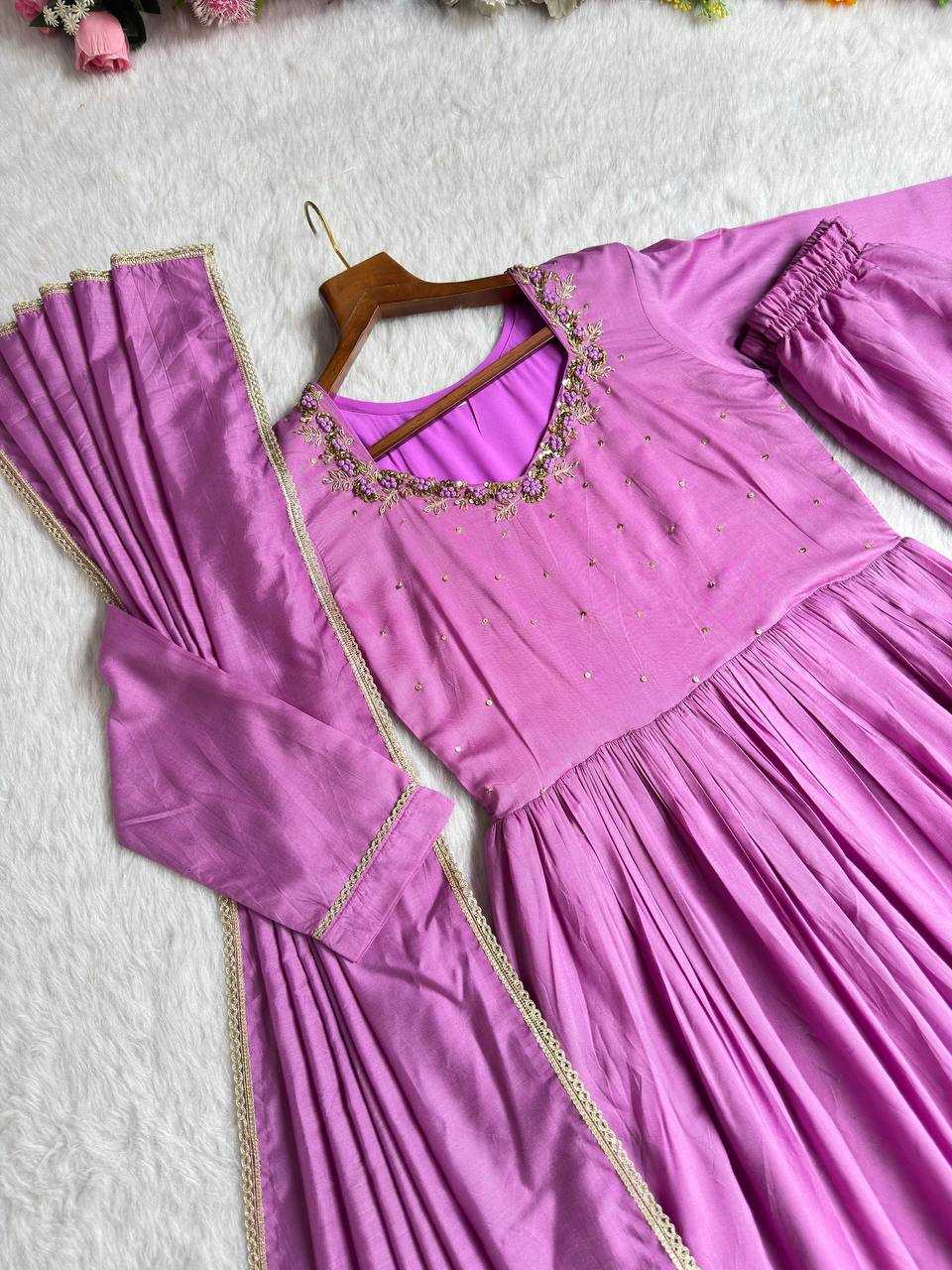 Ynf Chanderi Cotton KESH513 479 Gowns Wedding Collections Festive Collections Wholesale Designer Gowns Sequin Gowns Wedding Outfits Manufacturer