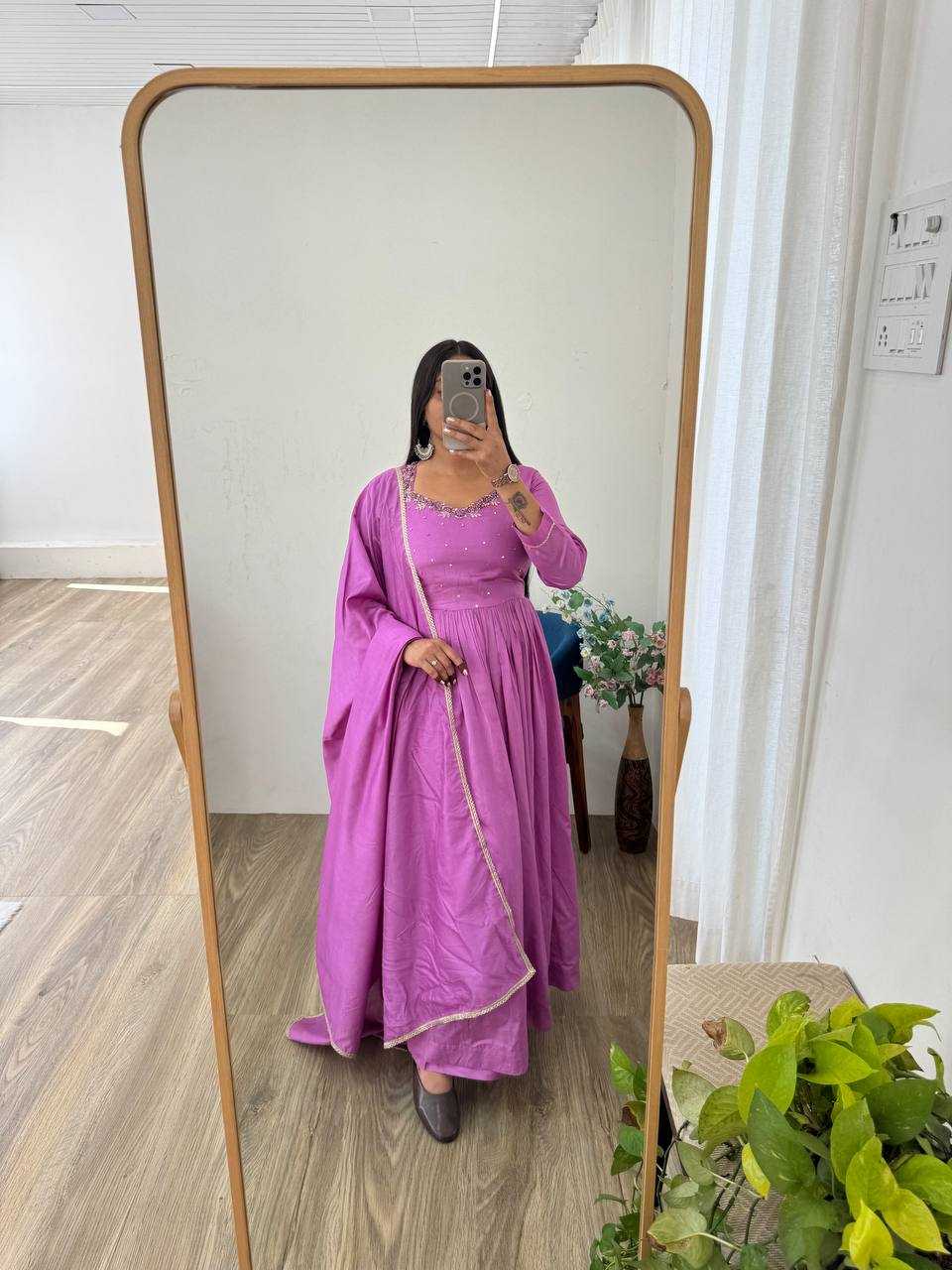 Ynf Chanderi Cotton KESH513 479 Gowns Wedding Collections Festive Collections Wholesale Designer Gowns Sequin Gowns Wedding Outfits Manufacturer