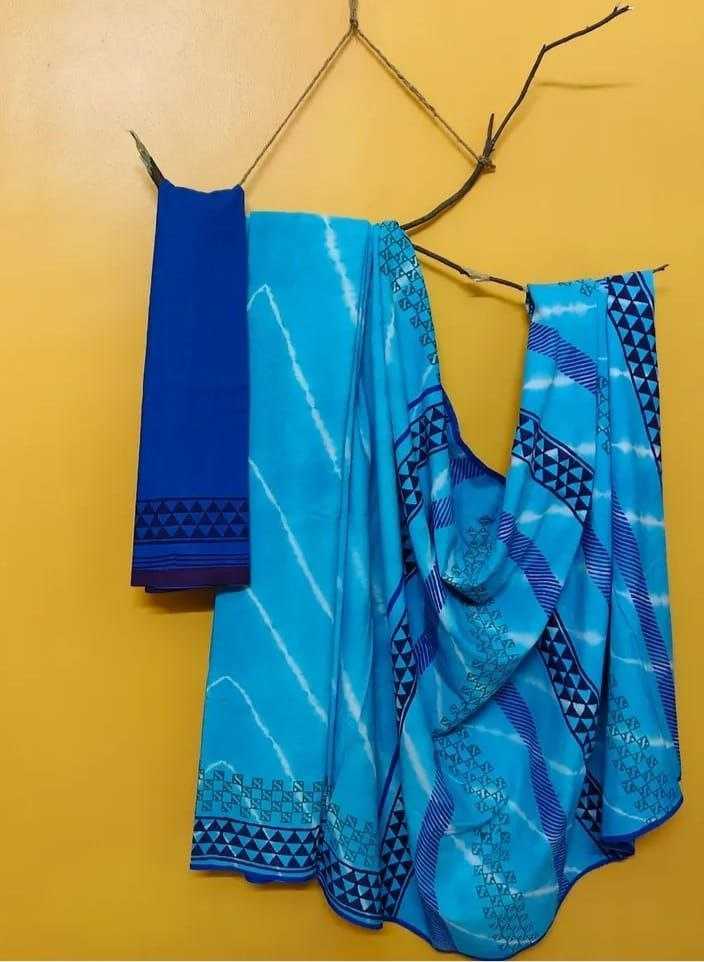 Ynf Chanderi Cotton KESH518 4405 Sarees Wholesale Printed Sarees Cotton Sarees Office Wear Sarees Manufacturer