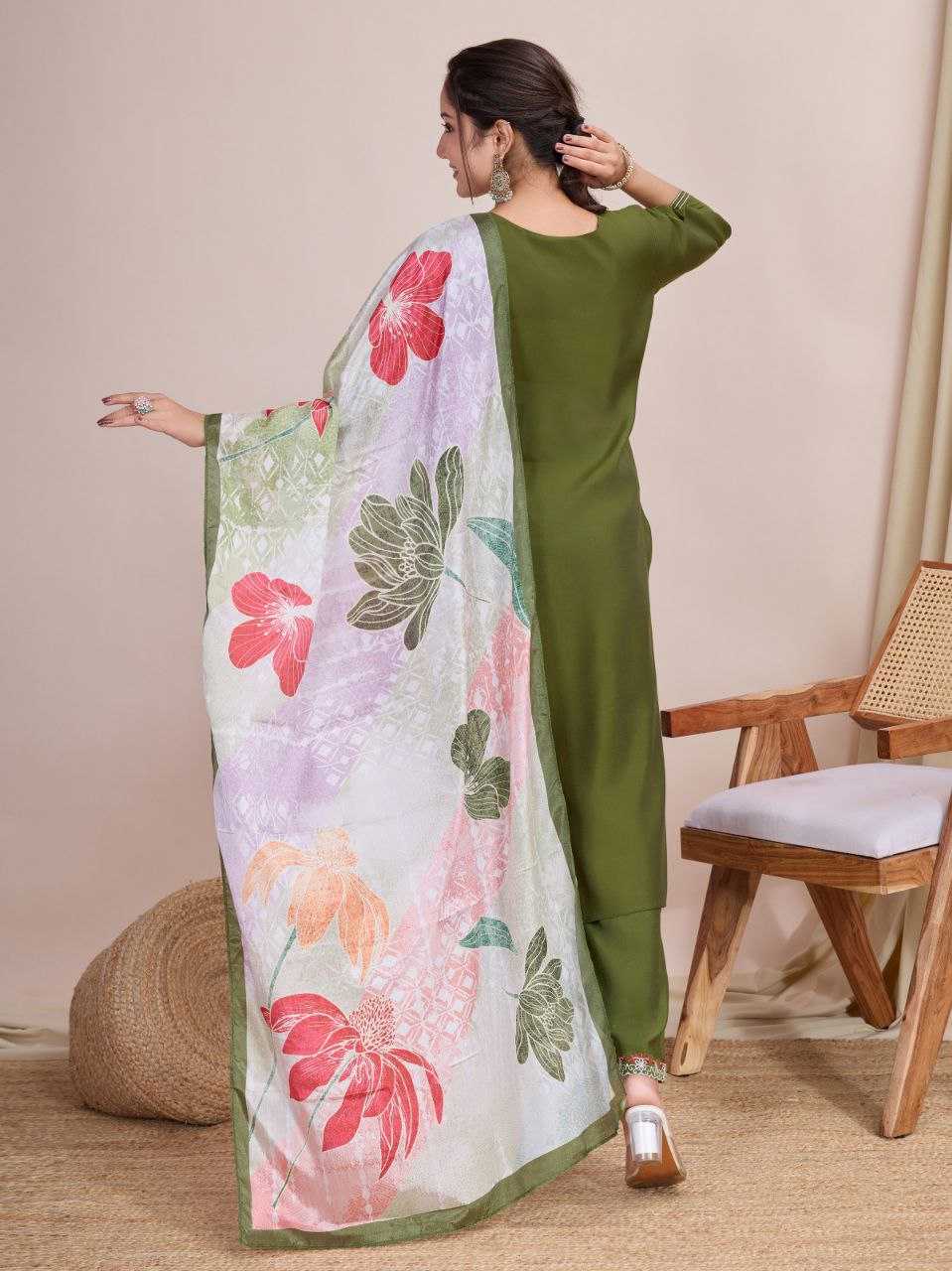 Ynf Chanderi Cotton KESH552 88 Suits & Dresses Wholesale Ladies Suits Embroidery Suits Chanderi Suit Manufacturer
