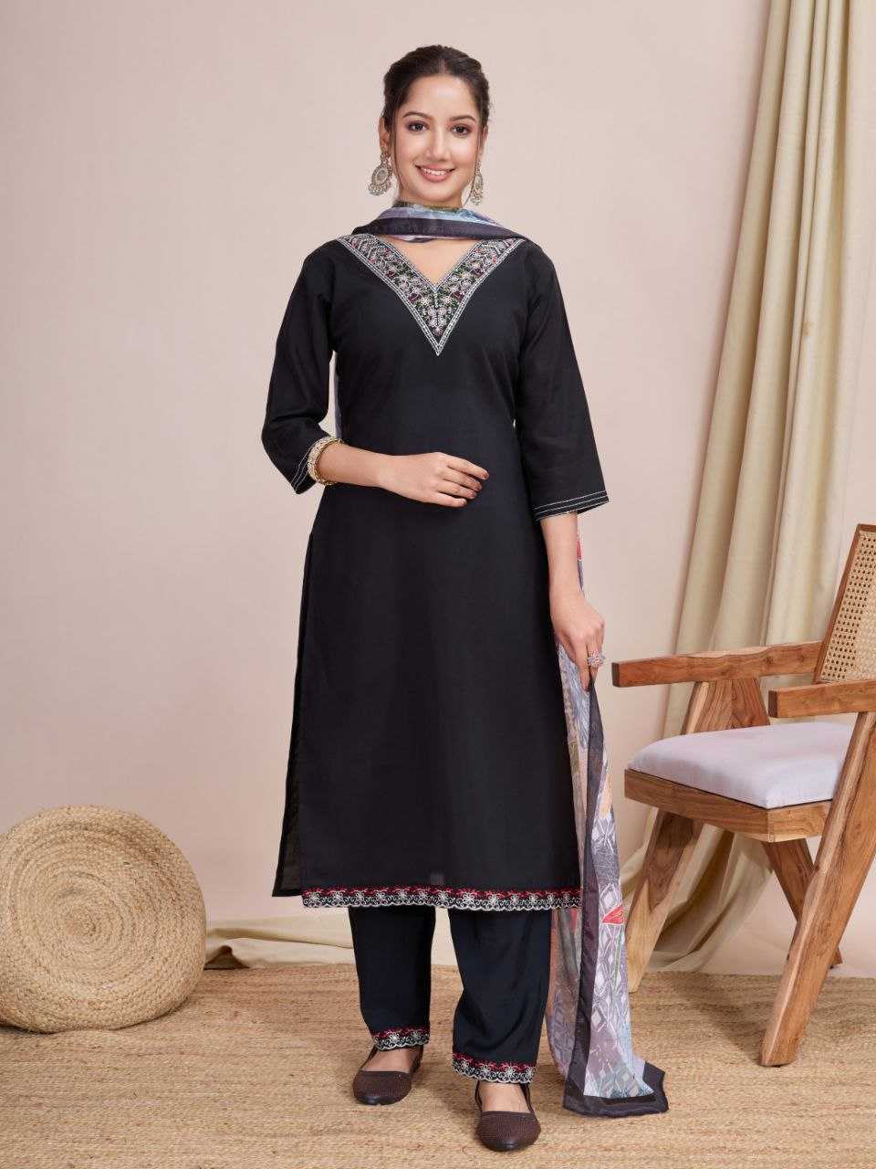 Ynf Chanderi Cotton KESH552 88 Suits & Dresses Wholesale Ladies Suits Embroidery Suits Chanderi Suit Manufacturer