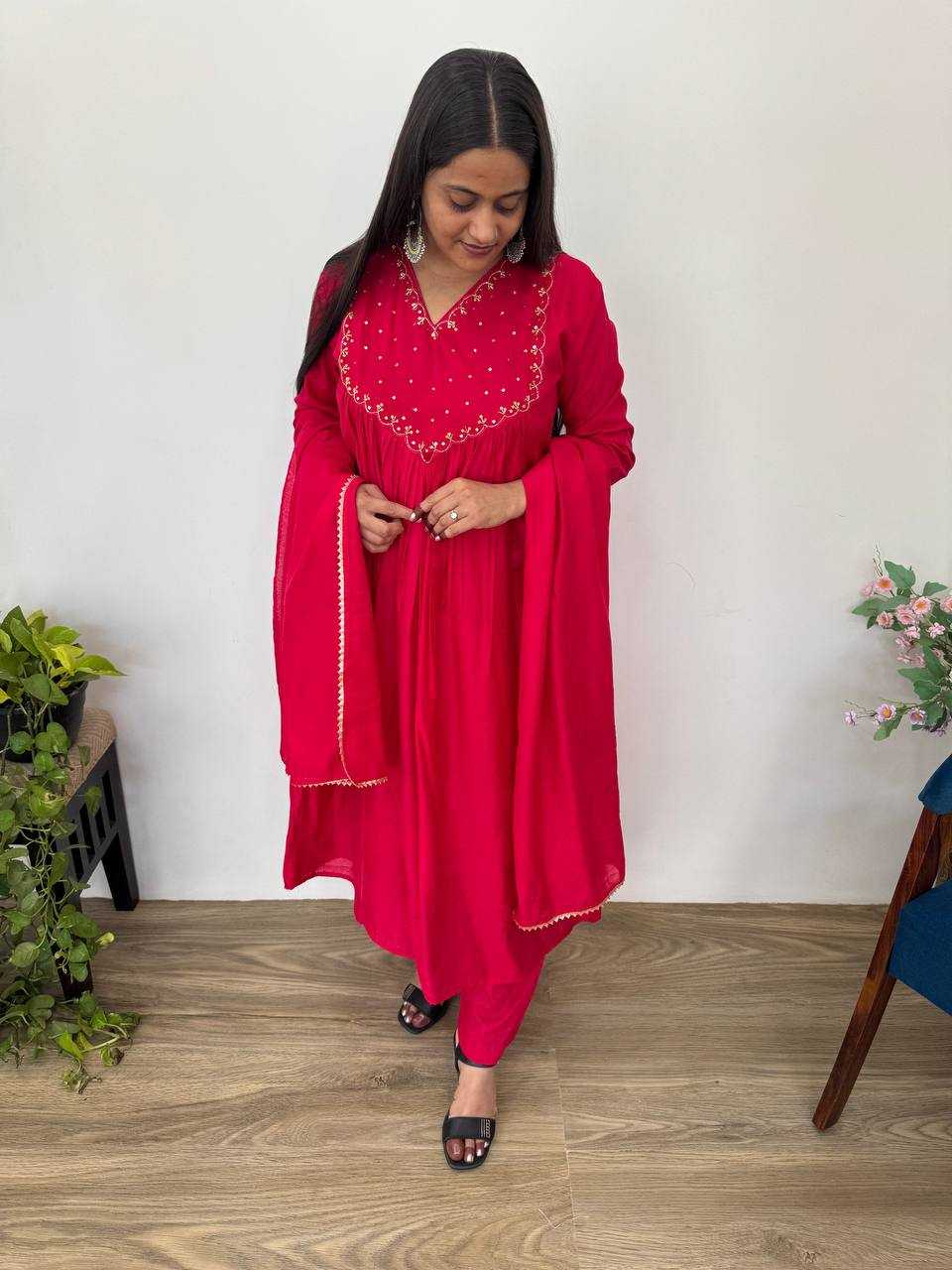 Ynf Chanderi Silk KESH513 474 Gowns Wholesale Party Wear Gowns Designer Gowns Silk Gowns Manufacturer