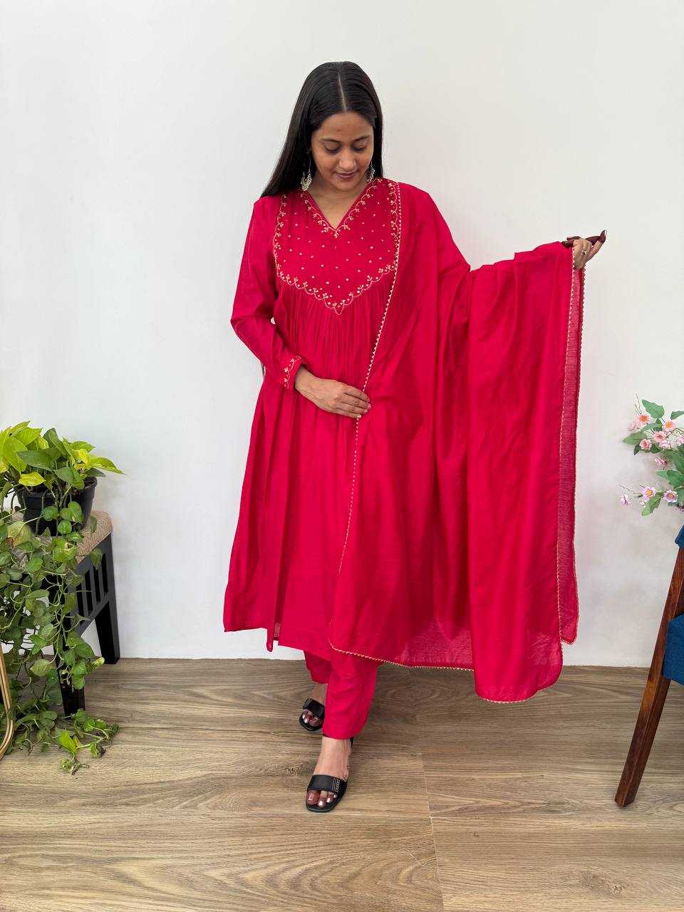 Ynf Chanderi Silk KESH513 474 Gowns Wholesale Party Wear Gowns Designer Gowns Silk Gowns Manufacturer
