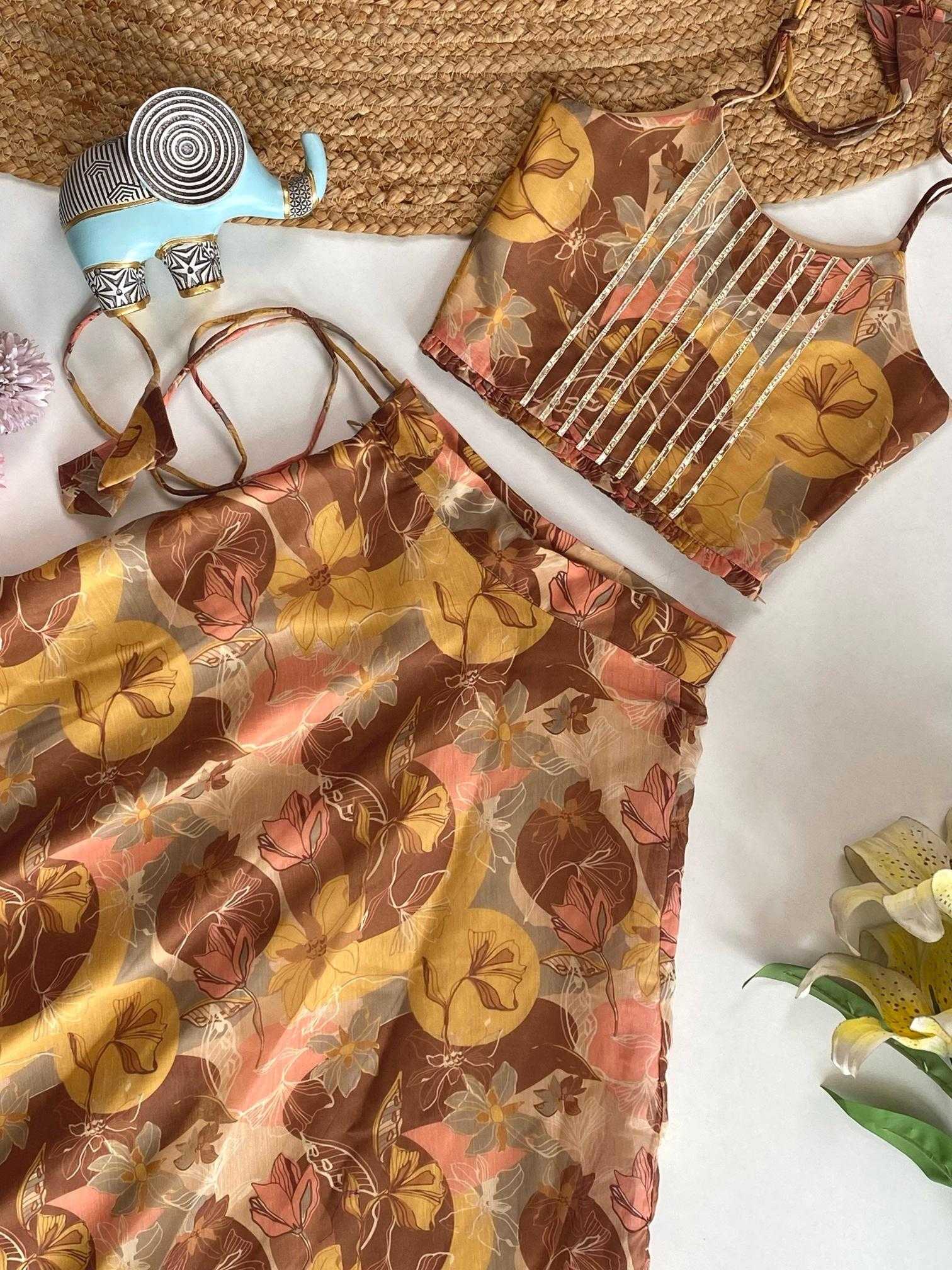 Ynf Chanderi Silk KESH249 aesthetic Kids Wear Wholesale Kids Lehenga Kids Lehenga Choli Baby Girl Lehenga Manufacturer