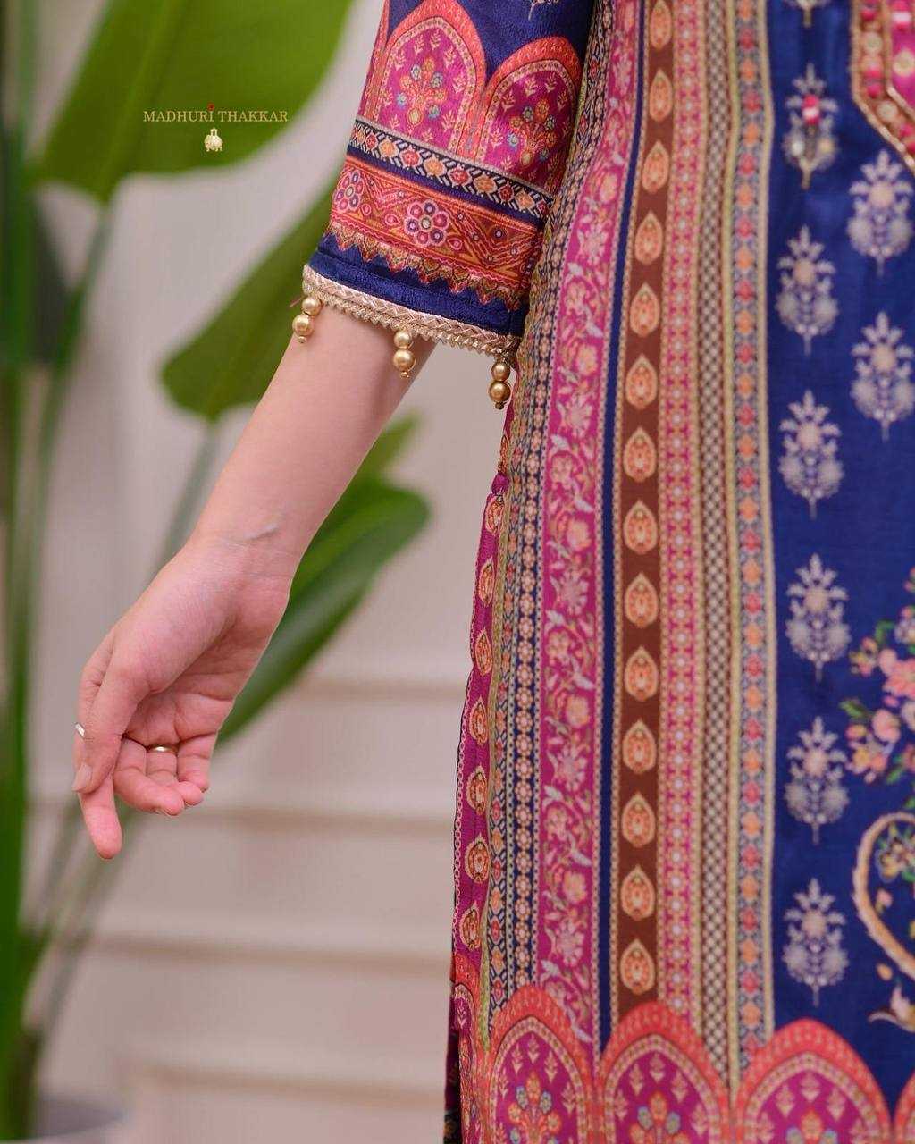 Ynf Chanderi Silk KESH501 FAIRY Suits & Dresses Wholesale Ladies Suits Sharara Salwar Suits Printed Suits Chanderi Suit Manufacturer
