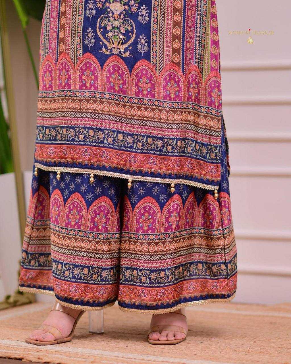 Ynf Chanderi Silk KESH501 FAIRY Suits & Dresses Wholesale Ladies Suits Sharara Salwar Suits Printed Suits Chanderi Suit Manufacturer
