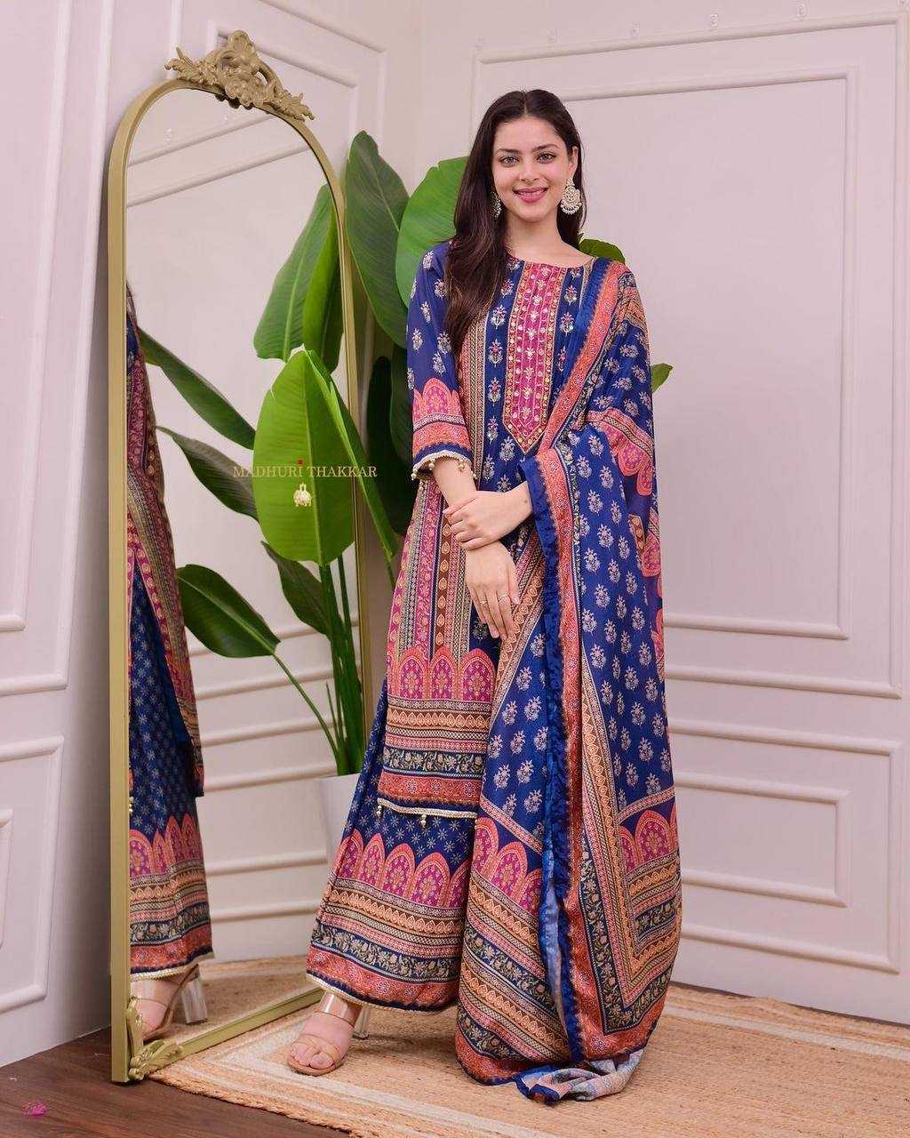 Ynf Chanderi Silk KESH501 FAIRY Suits & Dresses Wholesale Ladies Suits Sharara Salwar Suits Printed Suits Chanderi Suit Manufacturer