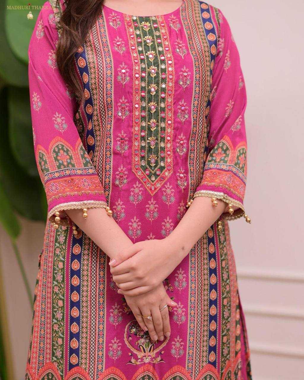 Ynf Chanderi Silk KESH501 FAIRY Suits & Dresses Wholesale Ladies Suits Sharara Salwar Suits Printed Suits Chanderi Suit Manufacturer