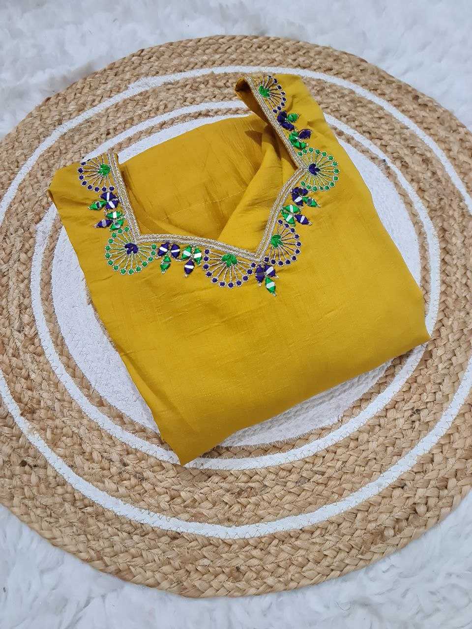 Ynf Chanderi Silk KESH529 MUSKAN 3 Gowns Wholesale Fancy Gowns Embroidery Gowns Anarkali Gown Long Gowns Manufacturer