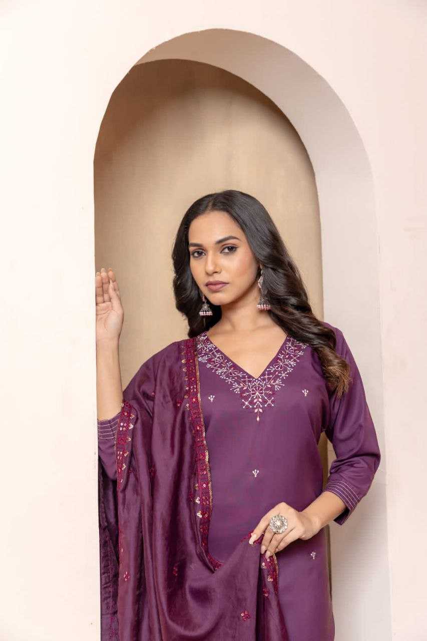 Ynf Chanderi Silk KESH536 7015 Suits & Dresses Wholesale Embroidery Suits Party wear suits Chanderi Suit Manufacturer