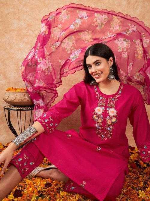 Ynf Chanderi Silk KESH536 8003 Suits & Dresses Wholesale Embroidery Suits Party wear suits Chanderi Suit Manufacturer