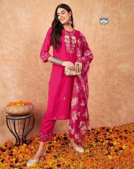 Ynf Chanderi Silk KESH536 8003 Suits & Dresses Wholesale Embroidery Suits Party wear suits Chanderi Suit Manufacturer