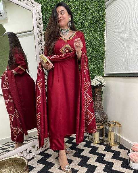 Ynf Chanderi Silk KESH536 8006 Suits & Dresses Wholesale Embroidery Suits Party wear suits Chanderi Suit Manufacturer