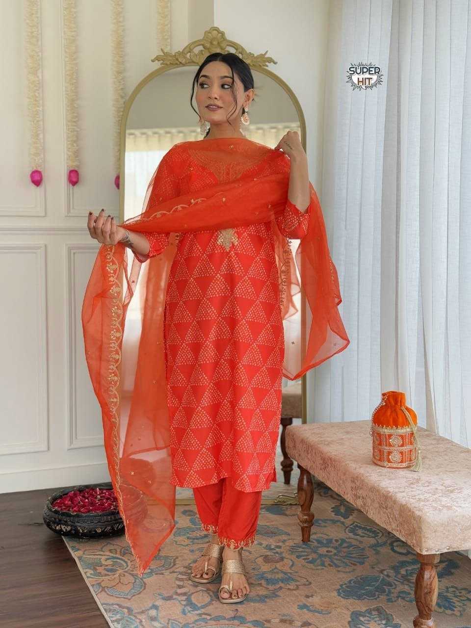Ynf Chanderi Silk KESH536 CODING Suits & Dresses Wholesale Embroidery Suits Party wear suits Chanderi Suit Manufacturer