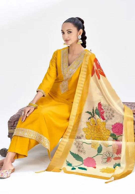Ynf Chanderi Silk KESH552 70 Suits & Dresses Wholesale Embroidery Suits Party wear suits Chanderi Suit Manufacturer
