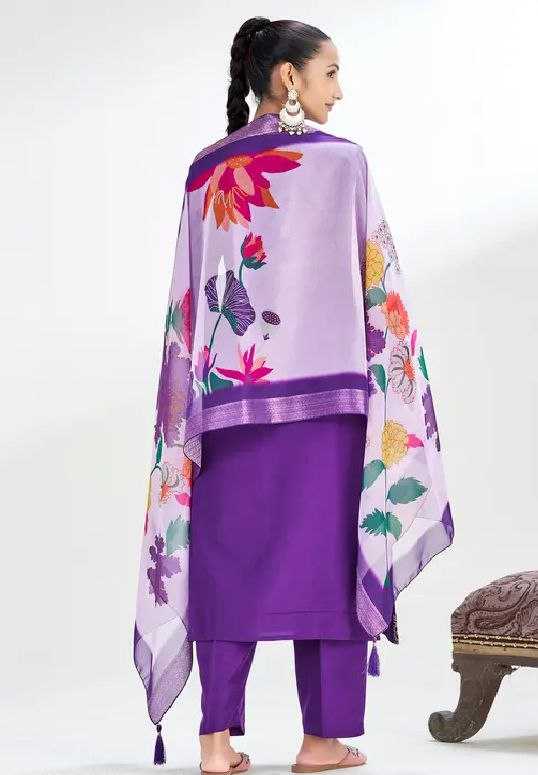 Ynf Chanderi Silk KESH552 70 Suits & Dresses Wholesale Embroidery Suits Party wear suits Chanderi Suit Manufacturer