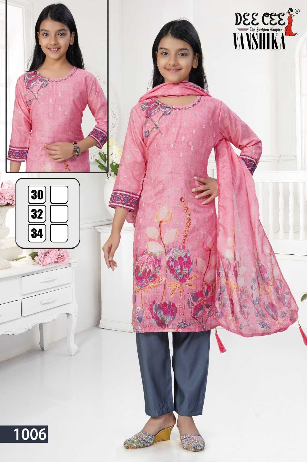 Ynf Chanderi Silk RIN190 DEECEE-VANSHIKA Setwise Collections Wholesale Kurtis Catalogs Manufacturer