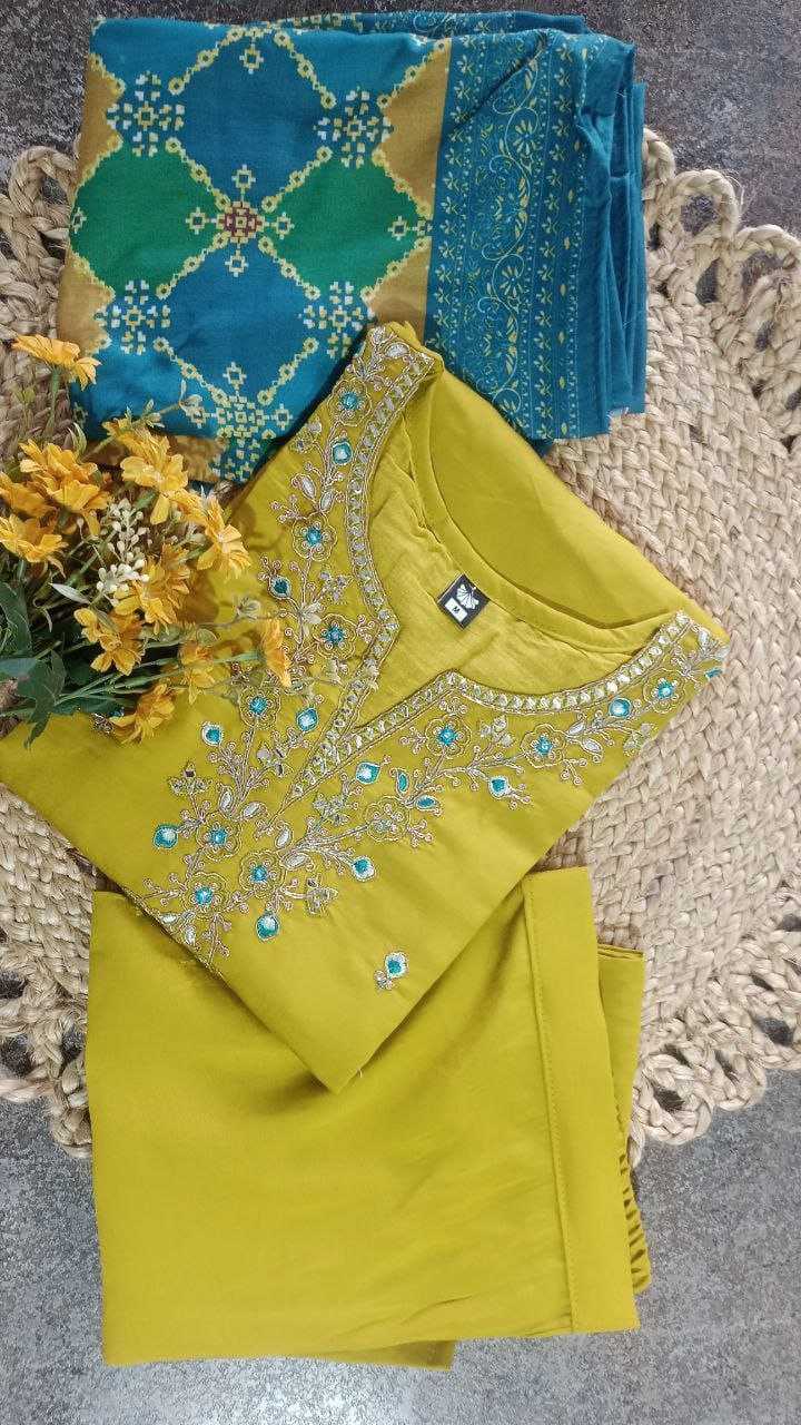 Ynf Chanderi Silk RIN193 IFM Suits & Dresses Wholesale Embroidery Suits Party wear suits Wedding Suits Manufacturer
