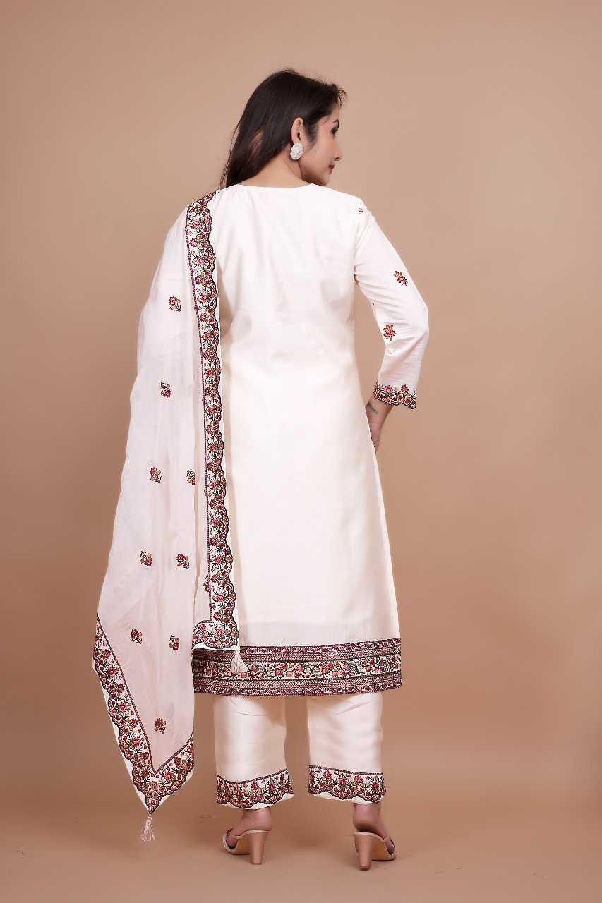Ynf Chanderi Silk RIN197 4881 Suits & Dresses Wholesale Embroidery Suits Party wear suits Designer Suits Manufacturer