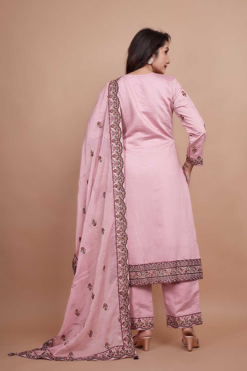 Ynf Chanderi Silk RIN197 4881 Suits & Dresses Wholesale Embroidery Suits Party wear suits Designer Suits Manufacturer