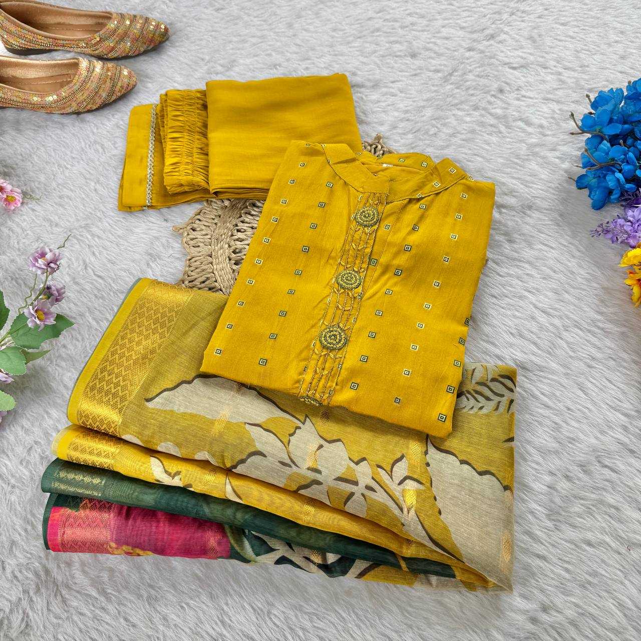 Ynf Chanderi Soft KESH513 481 Suits & Dresses Wedding Collections Festive Collections Wholesale Ladies Salwar Suits Chanderi Suit Designer Suits Manufacturer