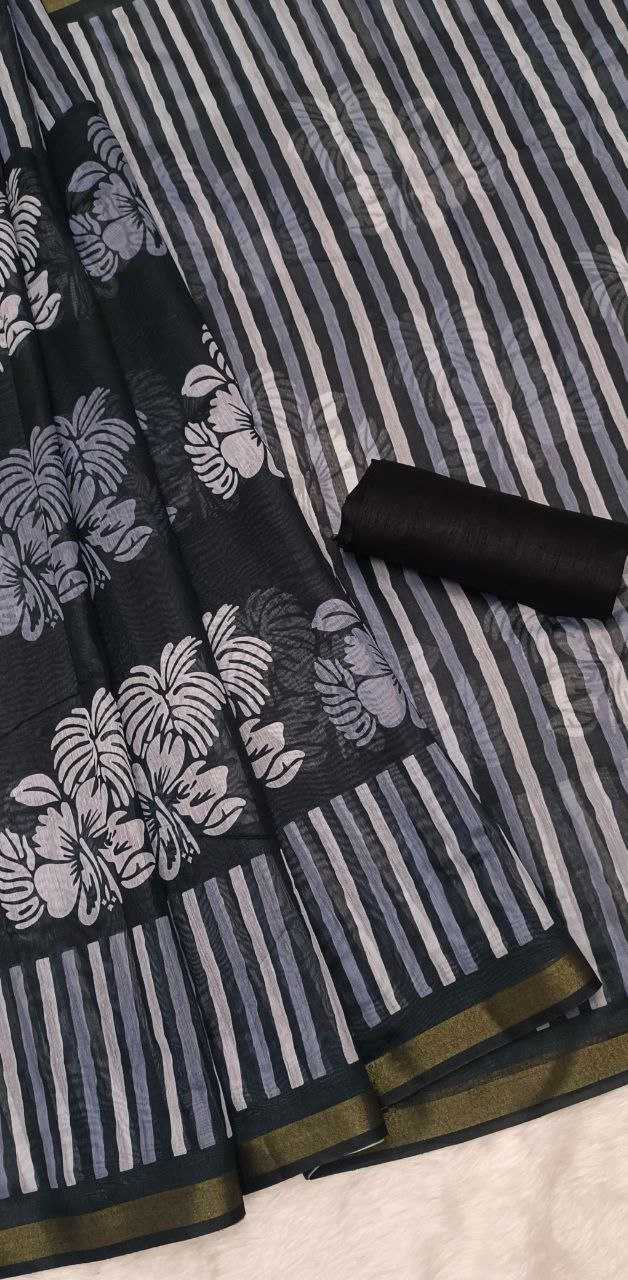 Ynf Chanderi Soft KESH518 4329 Sarees Wholesale Printed Sarees Chanderi Sarees Cotton Sarees Manufacturer
