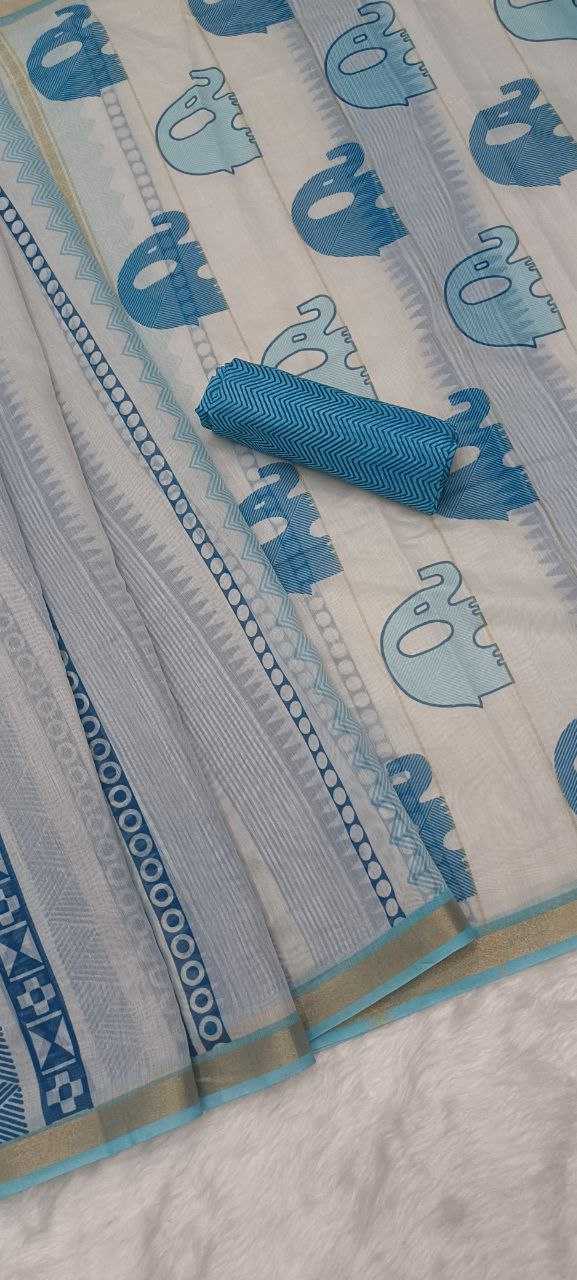 Ynf Chanderi Soft KESH518 4329 Sarees Wholesale Printed Sarees Chanderi Sarees Cotton Sarees Manufacturer