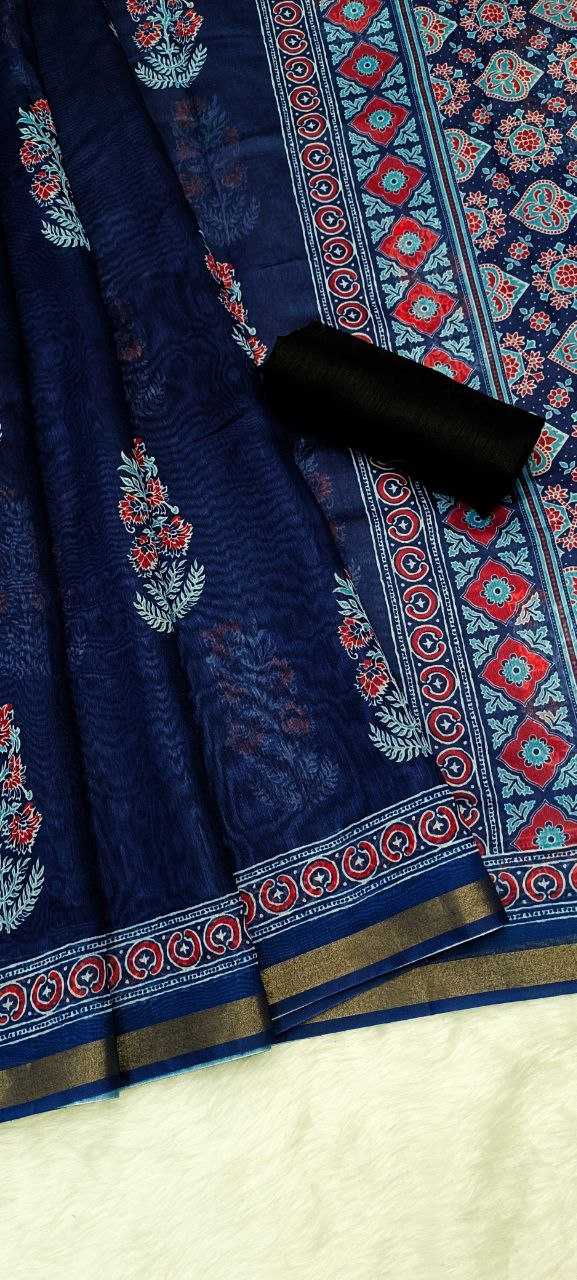 Ynf Chanderi Soft KESH518 4329 Sarees Wholesale Printed Sarees Chanderi Sarees Cotton Sarees Manufacturer
