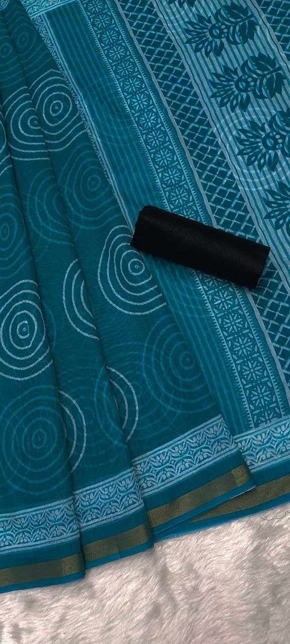 Ynf Chanderi Soft KESH518 4329 Sarees Wholesale Printed Sarees Chanderi Sarees Cotton Sarees Manufacturer