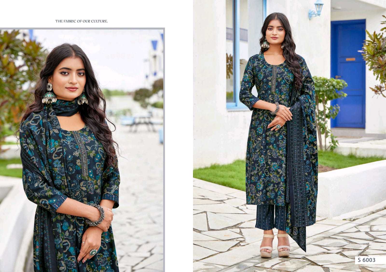 Ynf Chanderi Soft RIN190 SUBHASH-RAKSHITA Setwise Collections Wholesale Dresses & Suits Catalogs Manufacturer