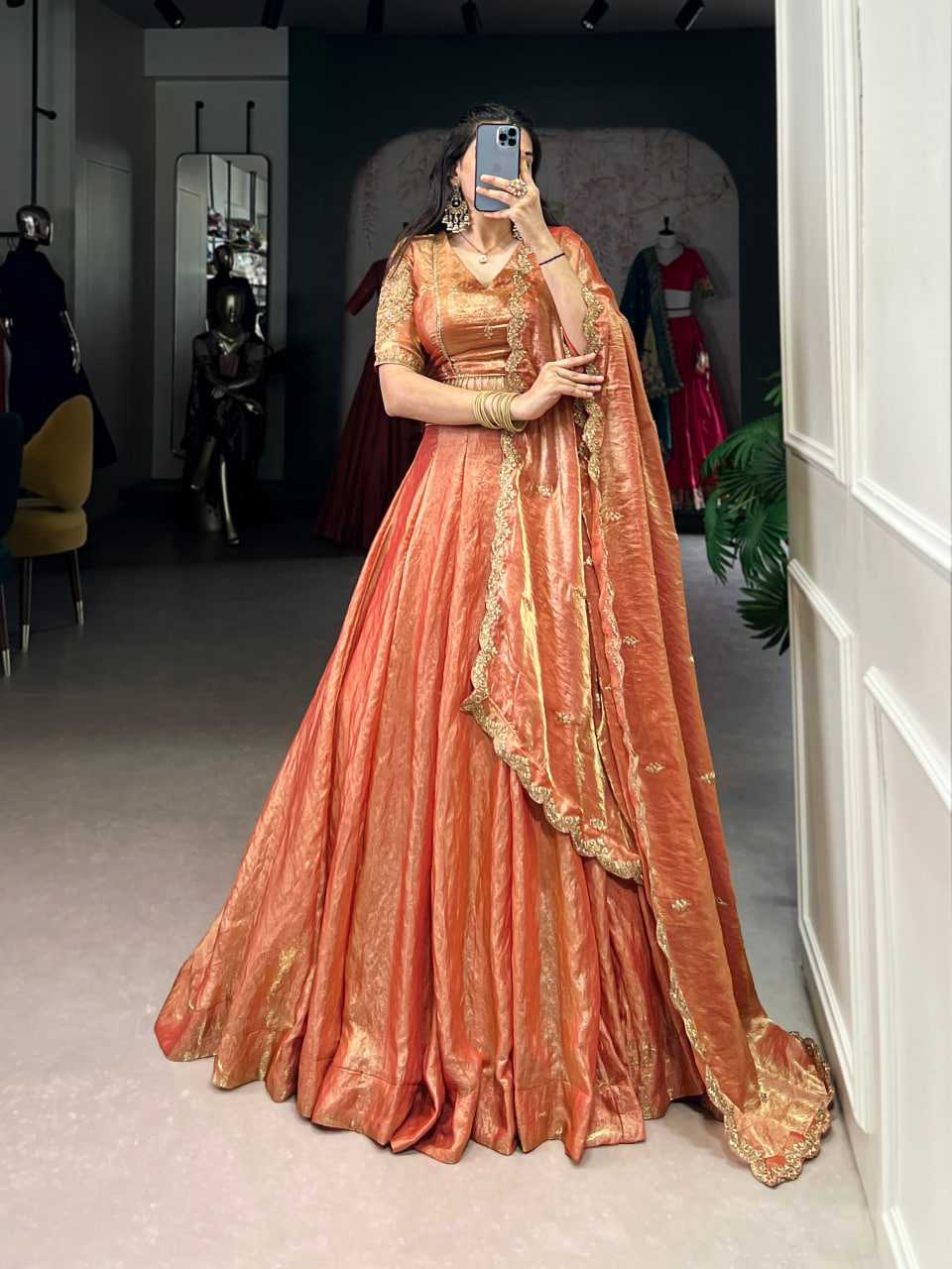 Ynf Chiffon KESH134 1440 Lehengas Wedding Collections Festive Collections Wholesale Embroidered Lehenga Sequins Lehenga Lehenga With Blouse Manufacturer