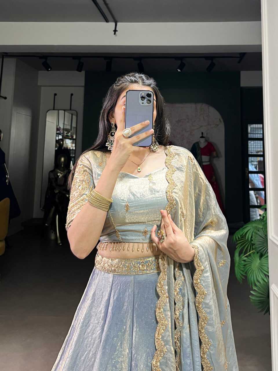 Ynf Chiffon KESH134 1440 Lehengas Wedding Collections Festive Collections Wholesale Embroidered Lehenga Sequins Lehenga Lehenga With Blouse Manufacturer