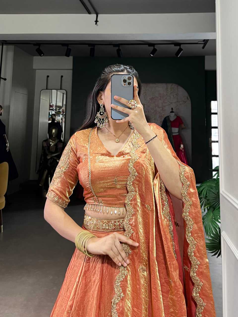 Ynf Chiffon KESH134 1440 Lehengas Wedding Collections Festive Collections Wholesale Embroidered Lehenga Sequins Lehenga Lehenga With Blouse Manufacturer